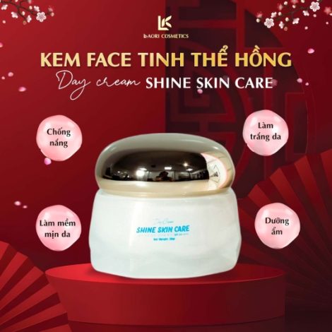 KEM NGÀY CHỐNG NẮNG - TINH THỂ HỒNG