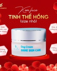KEM NGÀY CHỐNG NẮNG - TINH THỂ HỒNG SIZE NHỎ