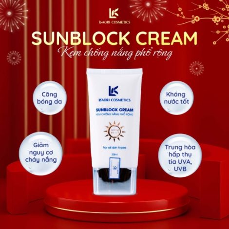 kem chống nắng da thường Tết 2025