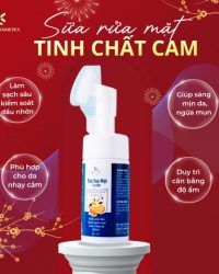 sữa rửa mặt tinh chất cam Tết 2025