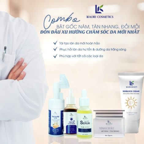 combo bật gốc nám tàn nhang đồi mồi