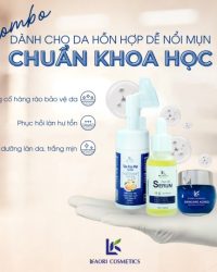 combo chăm sóc da mụn