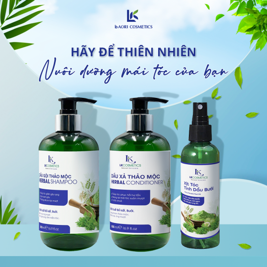 hãy để thiên nhiên nuôi dưỡng mái tóc của bạn