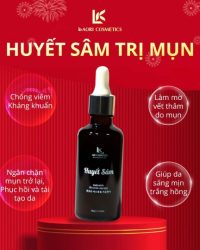 huyết sâm trị mụn Tết 2025
