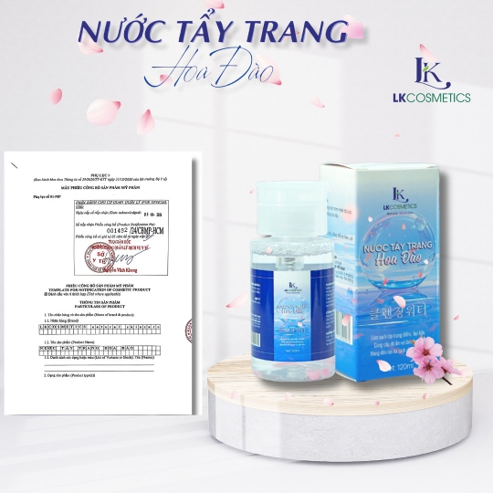 tẩy trang hoa đào 6