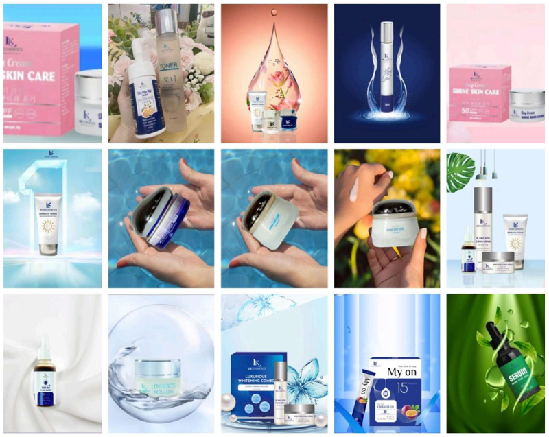 Một số sản phẩm đại diện của LKAORI